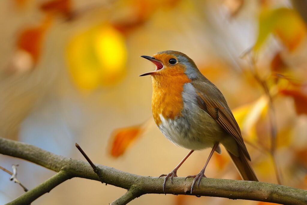 What Do Robin Bird Calls Mean?