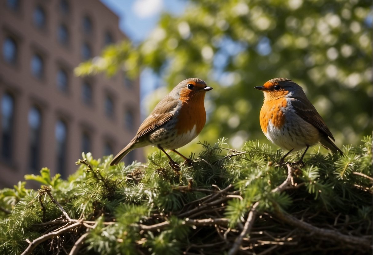 How Robins Adapt to Urban Environments