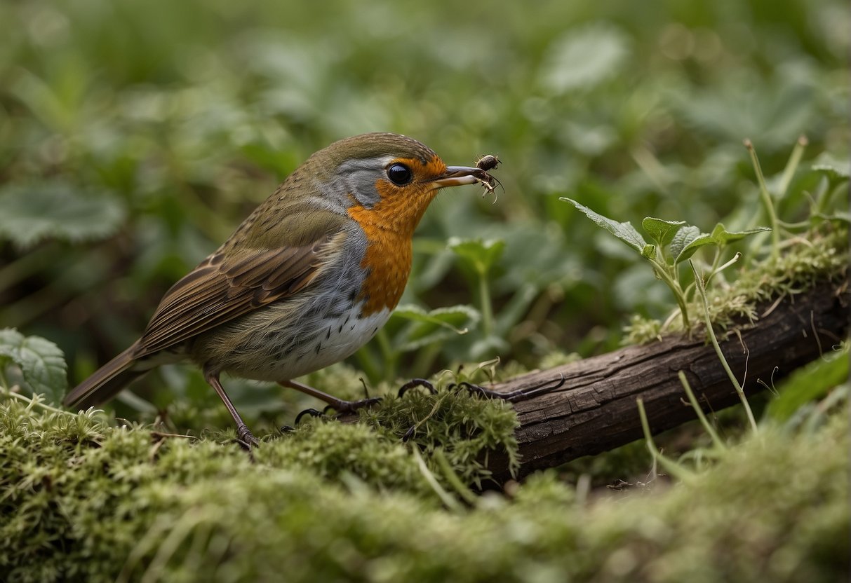 What Insects Do Robins Eat?