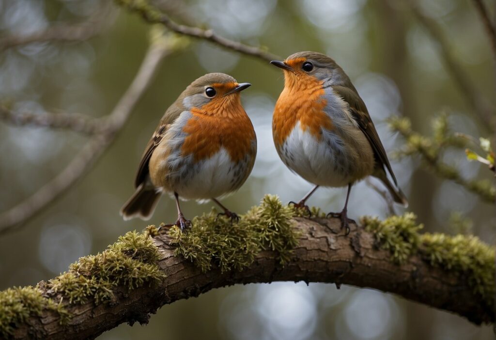 How to Differentiate Male and Female Robins