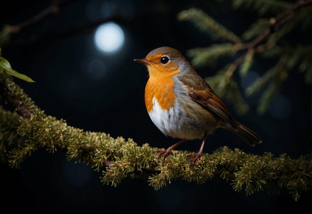 Can Robins See in the Dark?