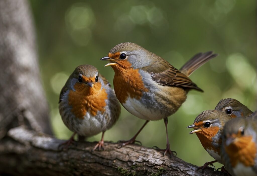 Are Robins Social Birds?