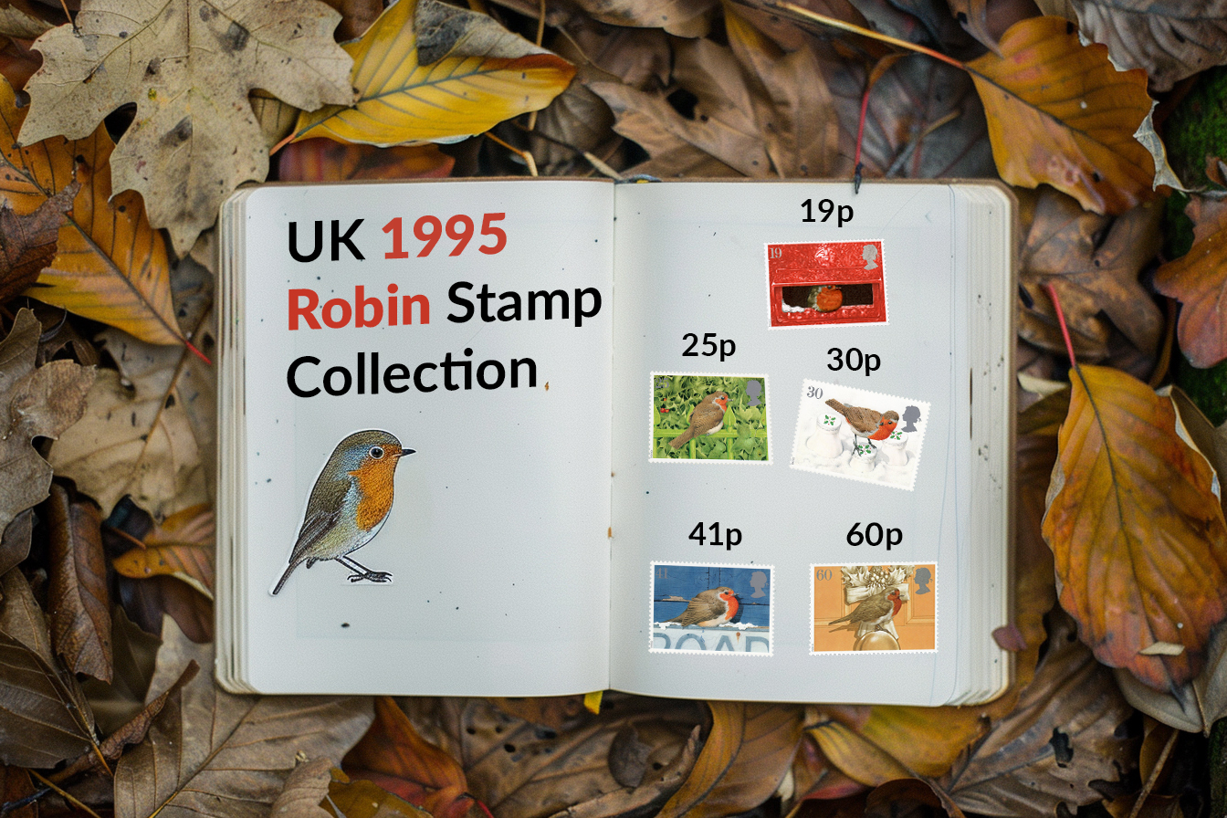 1995 UK Rare Stamp Collections The Robin Series