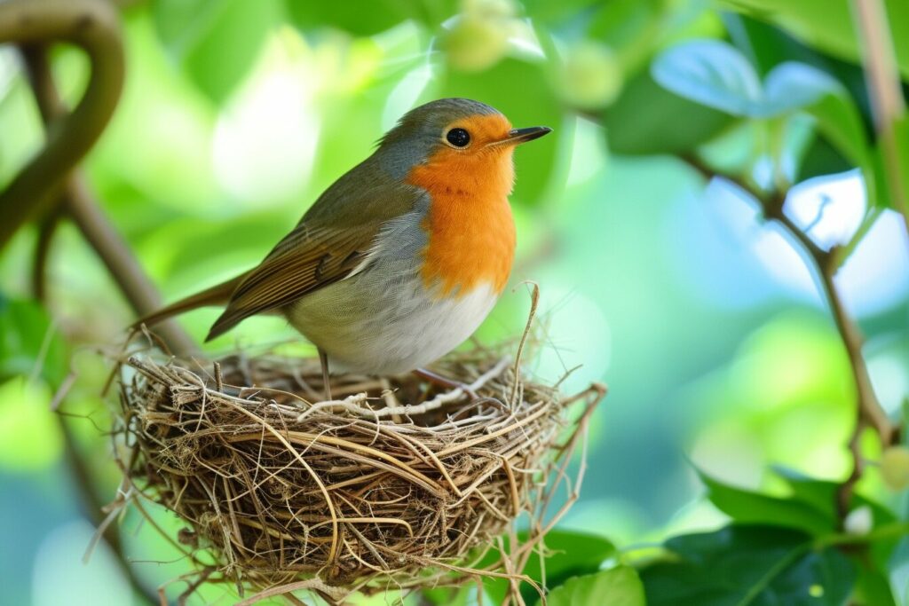 Do robins reuse their nests