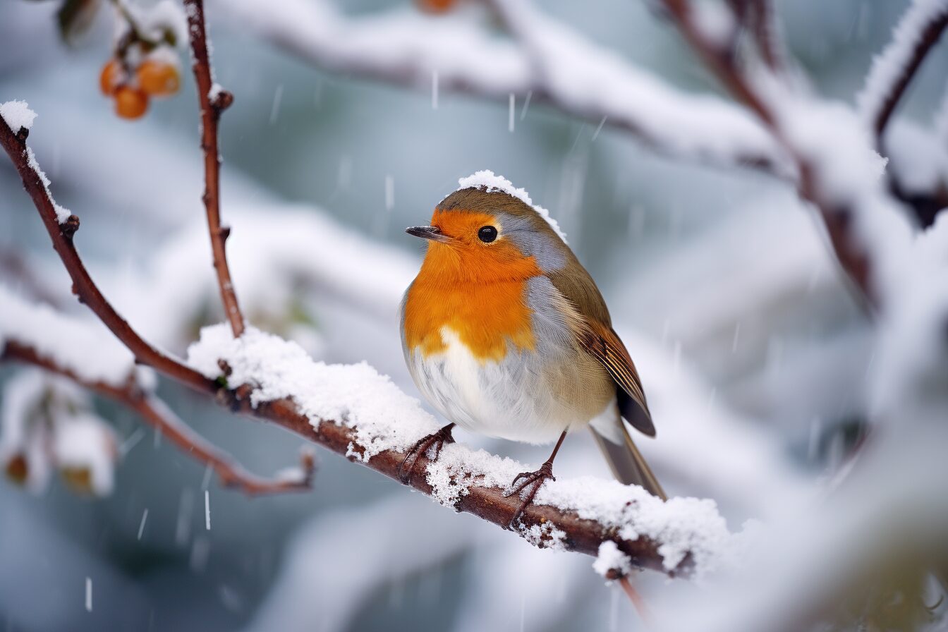 How Weather Conditions Impact Robin Behavior